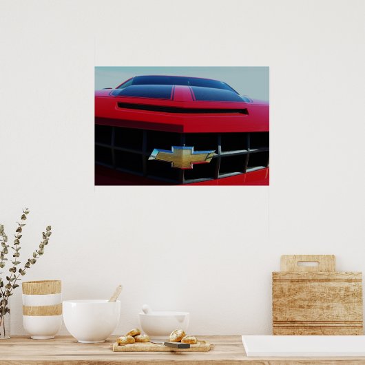 Chevrolet Camaro SS Poster (Küche)