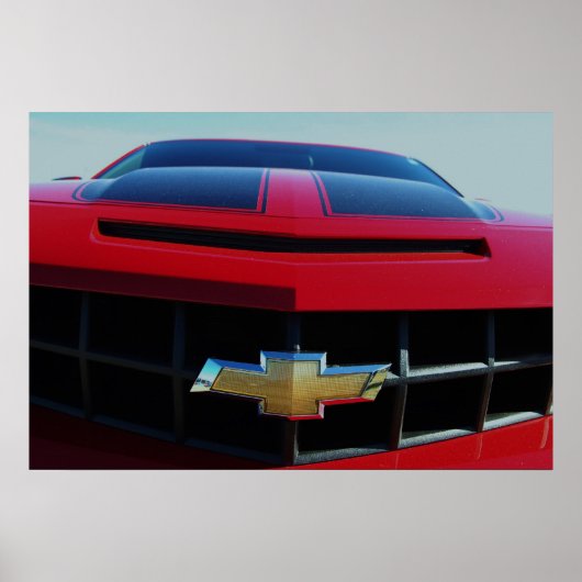 Chevrolet Camaro SS Poster (Vorne)