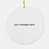 Chevrolet- CamaroFoto - addieren Sie Ihr Auto Keramikornament (Hinten)