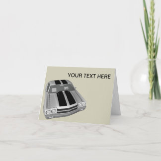 Chevrolet Chevelle SS Karte