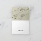 Chevrolet Chevelle SS Karte (Innenseite)