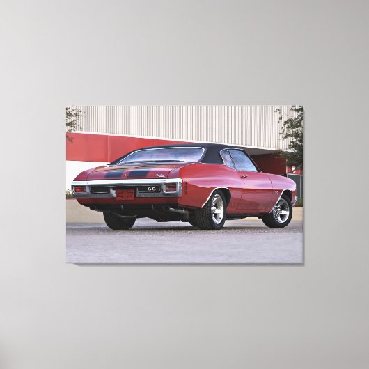 Chevrolet Chevelle SS Leinwanddruck (Vorderseite)