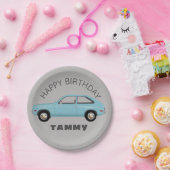 Chevrolet Chevette Vette Retro Klassiker Pappteller (Party)