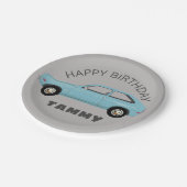 Chevrolet Chevette Vette Retro Klassiker Pappteller (Schrägansicht)