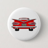 Chevrolet Chevy Impala-Durchlauf-Neid 1959 Button (Vorderseite)