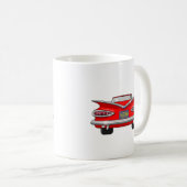 Chevrolet Chevy Impala-Durchlauf-Neid 1959 Kaffeetasse (VorderseiteRechts)