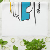 Chevrolet Corvair Greenbrier Gone Surfen Handtuch (Gefaltet)