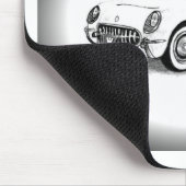 Chevrolet Corvette 1954 Mousepad (Ecke)
