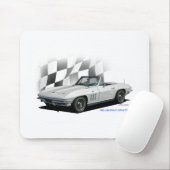 Chevrolet Corvette 1965 Mousepad (Mit Mouse)