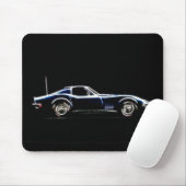 Chevrolet Corvette 1968 Mousepad (Mit Mouse)