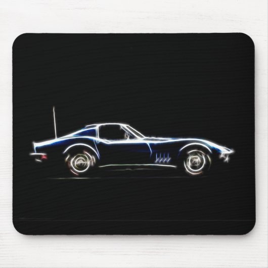 Chevrolet Corvette 1968 Mousepad (Vorne)