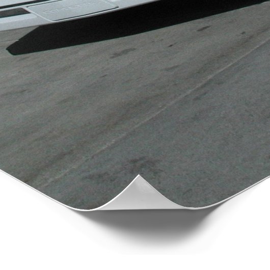 Chevrolet Corvette C4 Poster (Ecke)