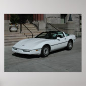 Chevrolet Corvette C4 Poster (Vorne)