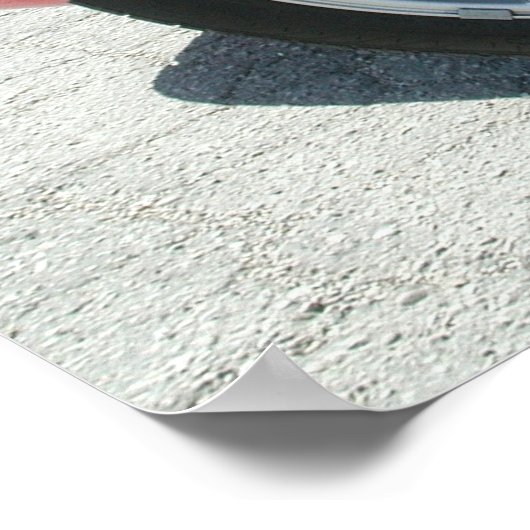 Chevrolet Corvette C5 Poster (Ecke)