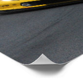 Chevrolet Corvette C7.R no63 24 Stunden von Le Man Poster (Ecke)