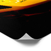 Chevrolet Corvette C7.R Vorderansicht Poster (Ecke)