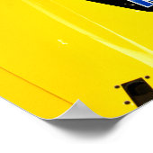 Chevrolet Corvette C7.R Vorderansicht Poster (Ecke)