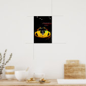 Chevrolet Corvette C7.R Vorderansicht Poster (Küche)