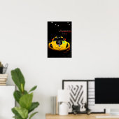 Chevrolet Corvette C7.R Vorderansicht Poster (Heimbüro)