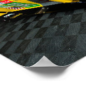 Chevrolet Corvette C7.R Vorderseite Ansicht Poster (Ecke)