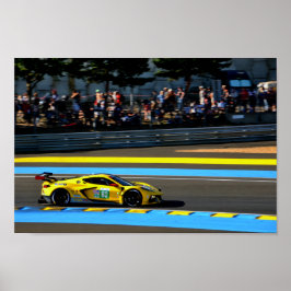 Chevrolet Corvette C8.R 24 Stunden von Le Mans 202 Poster