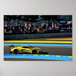 Chevrolet Corvette C8.R 24 Stunden von Le Mans 202 Poster