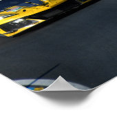 Chevrolet Corvette C8.R 24 Stunden von Le Mans 202 Poster (Ecke)
