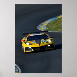 Chevrolet Corvette C8.R 24 Stunden von Le Mans 202 Poster