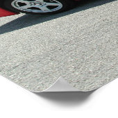 Chevrolet Corvette Convertible C5 Poster (Ecke)