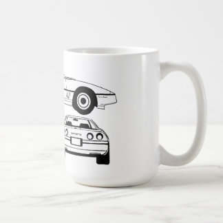 Chevrolet Corvette Diagramm Tasse 1984