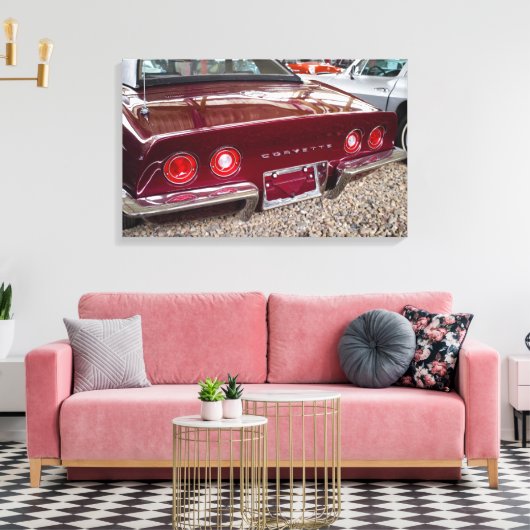 Chevrolet Corvette Leinwanddruck (Insitu (Wohnzimmer))