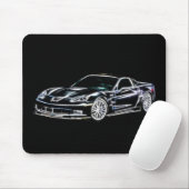 Chevrolet Corvette Mousepad (Mit Mouse)