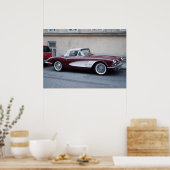 Chevrolet Corvette Poster (Küche)