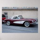 Chevrolet Corvette Poster (Vorne)