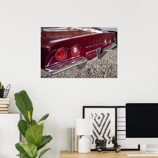 Chevrolet Corvette Poster (Heimbüro)