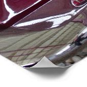 Chevrolet Corvette Poster (Ecke)