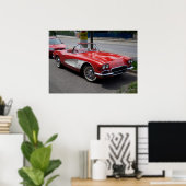 Chevrolet Corvette Poster (Heimbüro)