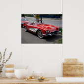 Chevrolet Corvette Poster (Küche)