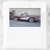 Chevrolet Corvette Rechteckiger Aufkleber (Tasche)