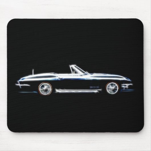 Chevrolet Corvette Stingray 1965 Mousepad (Vorne)