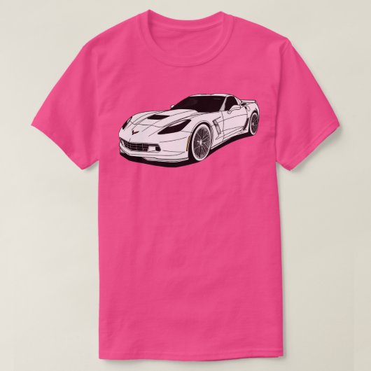 Chevrolet Corvette Z06 1 T-Shirt (Design vorne)