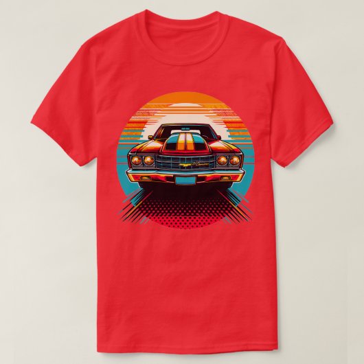 Chevrolet El Camino 9 T-Shirt (Design vorne)