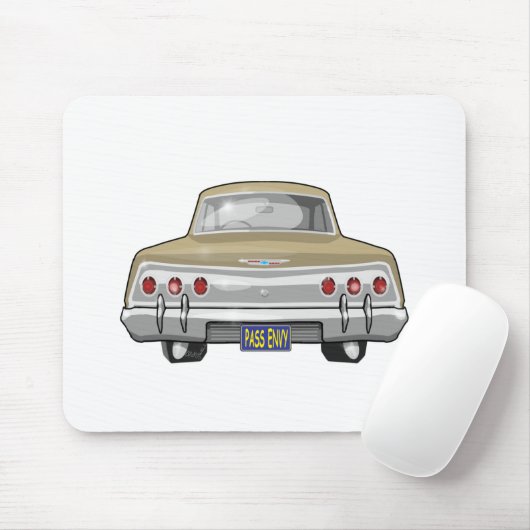 Chevrolet Impala 1962 Mousepad (Mit Mouse)