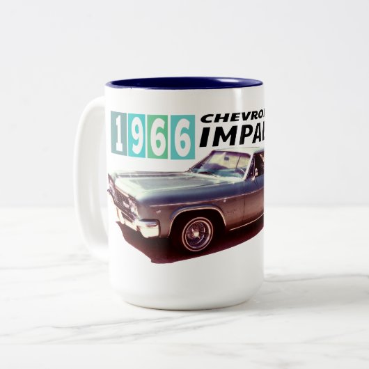Chevrolet Impala 1966 Zweifarbige Tasse (Vorderseite Links)