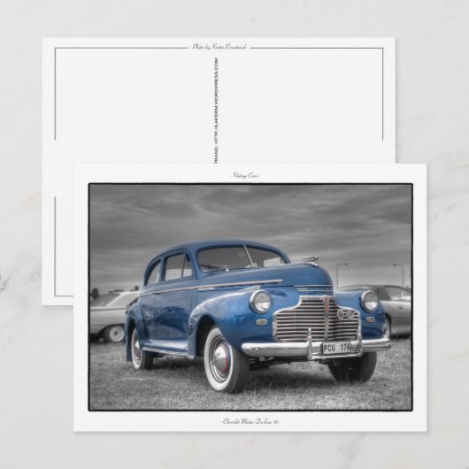 Chevrolet Master DeLuxe '41 Postkarte (Vorne/Hinten)