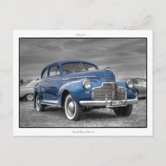 Chevrolet Master DeLuxe '41 Postkarte (Vorderseite)