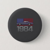 Chevrolet Monte Carlo Blue 1984 Button (Vorderseite)