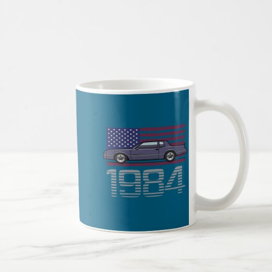 Chevrolet Monte Carlo Blue 1984 Kaffeetasse (Rechts)