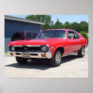 Chevrolet-Nova-Plakat 1972 Poster