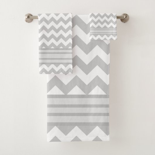 Chevron Badhandtuch Set (Insitu)